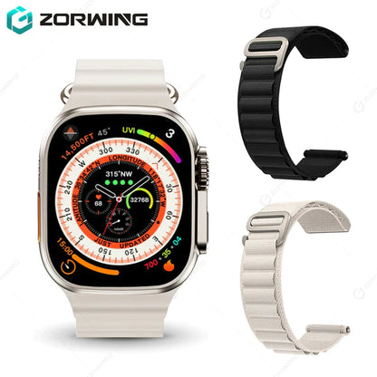 H11 Ultra Smart Watch Men 49Mm GPS NFC Smartwatch Titanium Alloy 173 Sport Mode Fitness Watch for Android IOS with Strap Lock